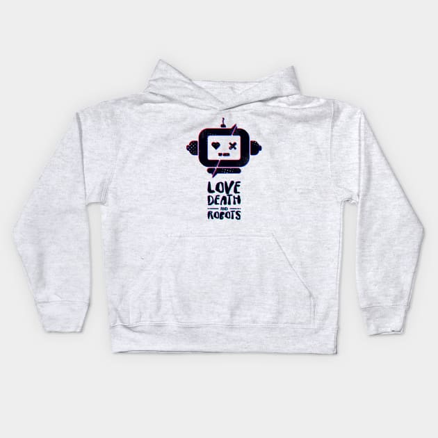 Love Death and Robots Kids Hoodie by Awemics
